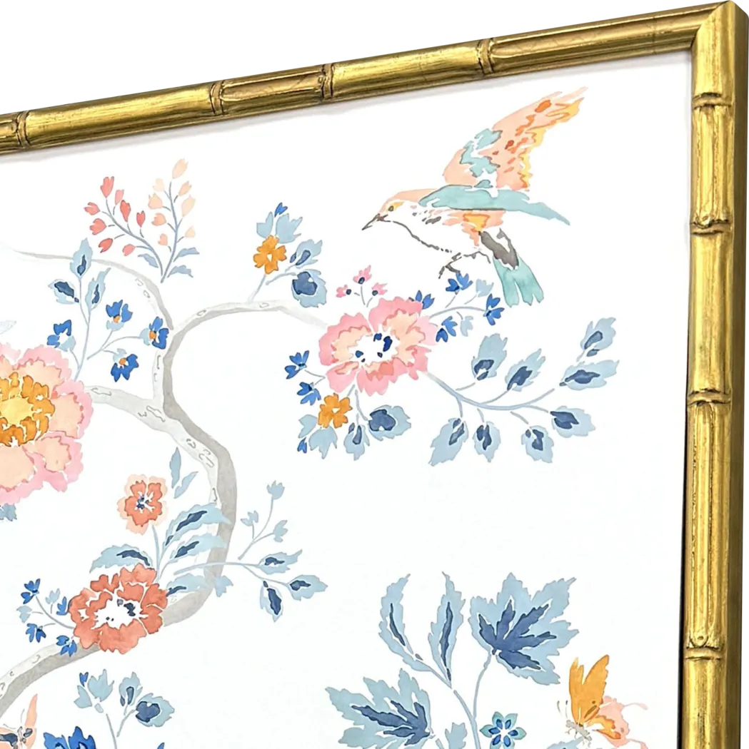 All The Flowers Blue Artwork, Set of 2 - Thumbnail - Image 3