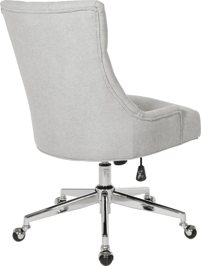 Allabina Gray Office Chair - Thumbnail - Image 2