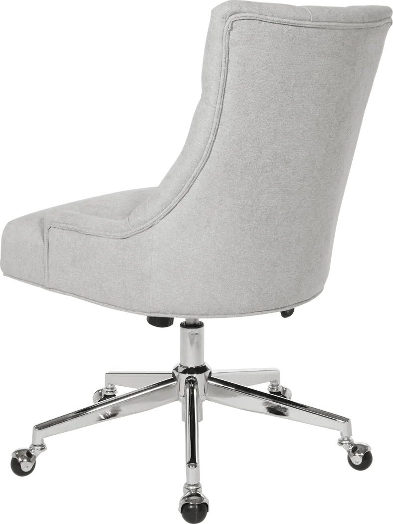 Allabina Gray Office Chair - Thumbnail - Image 3