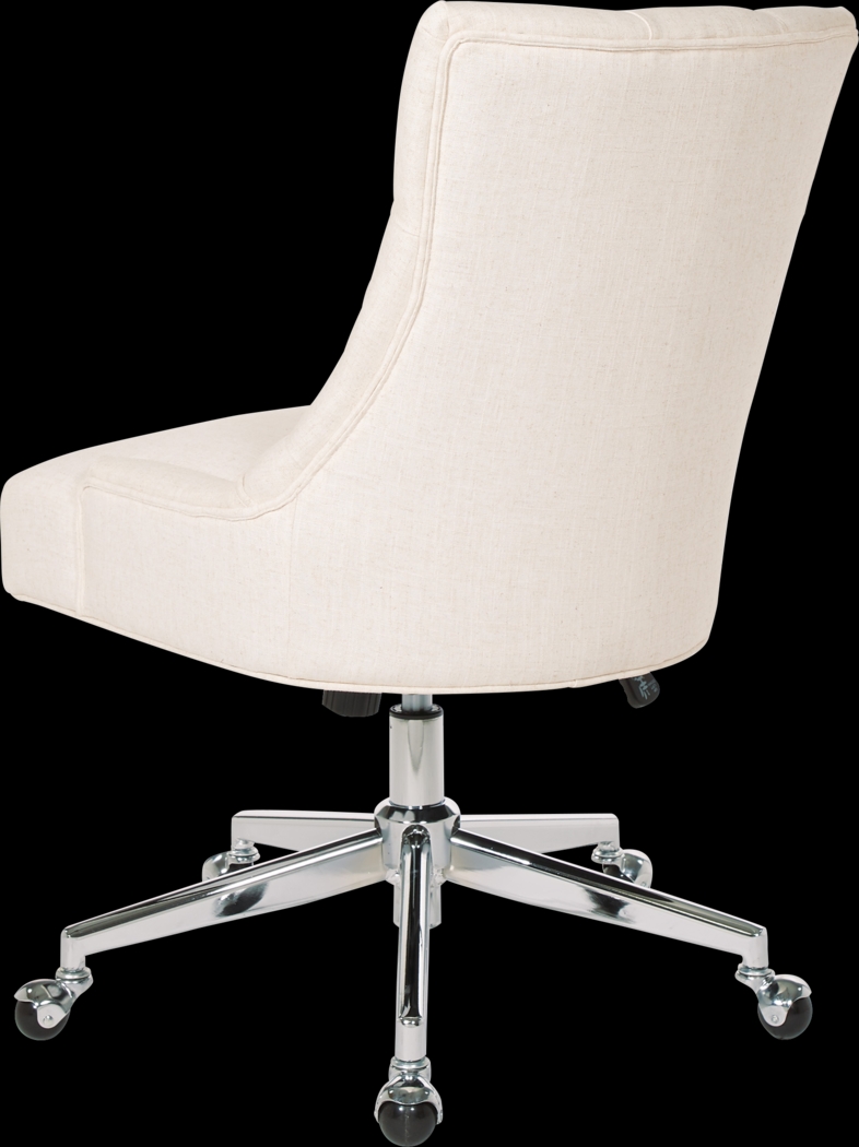 Allabina White Office Chair - Thumbnail - Image 3