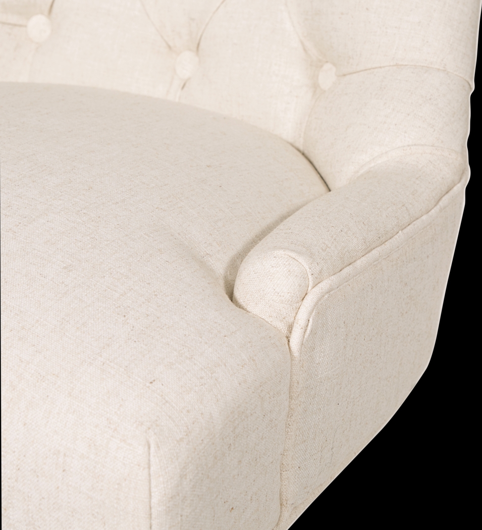 Allabina White Office Chair - Thumbnail - Image 5