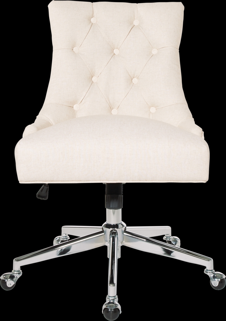 Allabina White Office Chair - Thumbnail - Image 7