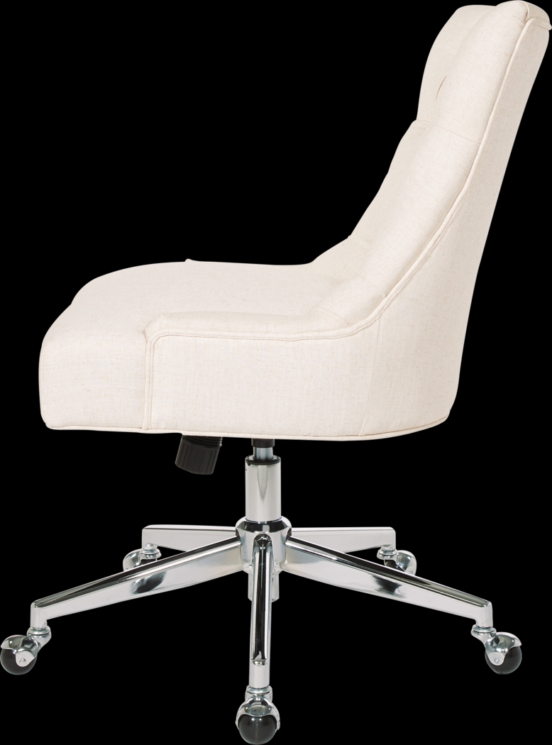 Allabina White Office Chair - Thumbnail - Image 9