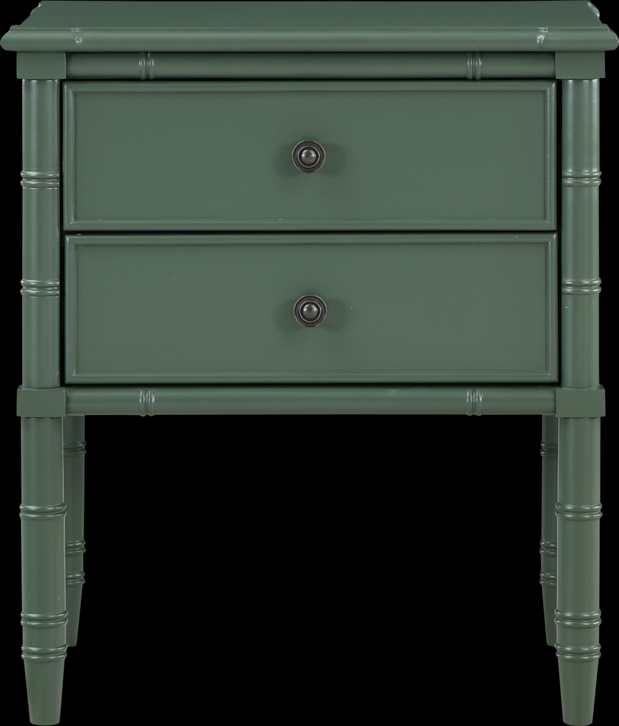 Allais Green Nightstand - Thumbnail - Image 1