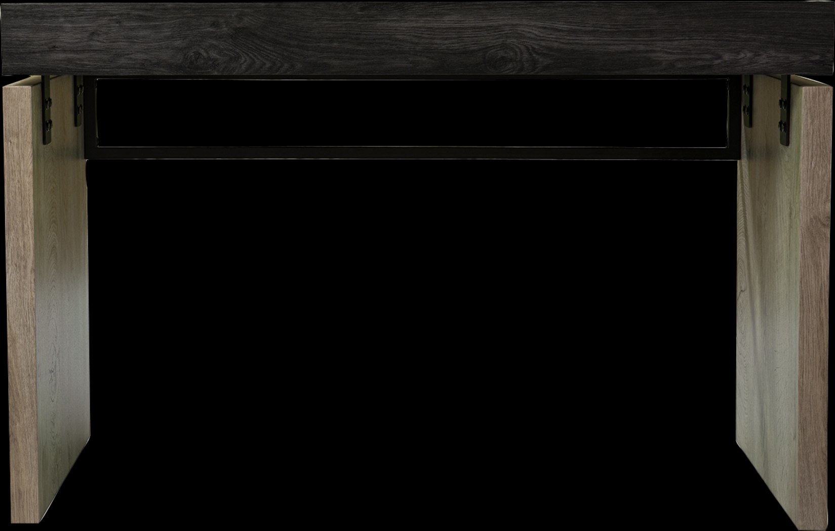 Allanwood Black Desk - Thumbnail - Image 4