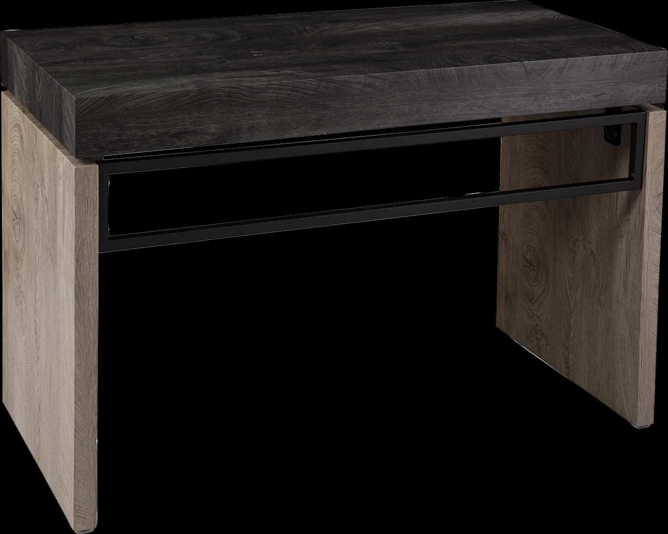 Allanwood Black Desk - Thumbnail - Image 1
