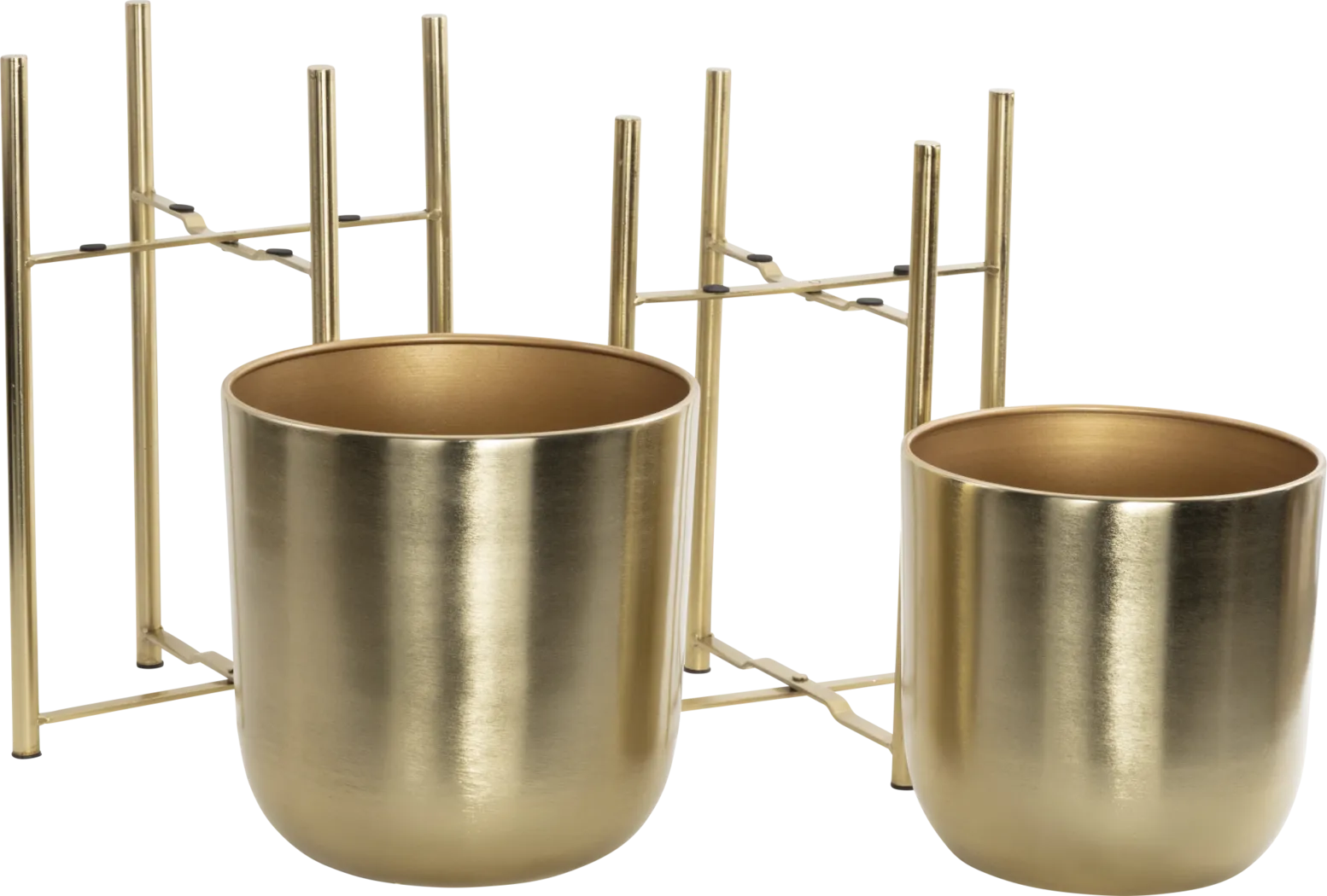 Allany Gold Planters, Set of 3 - Image 7