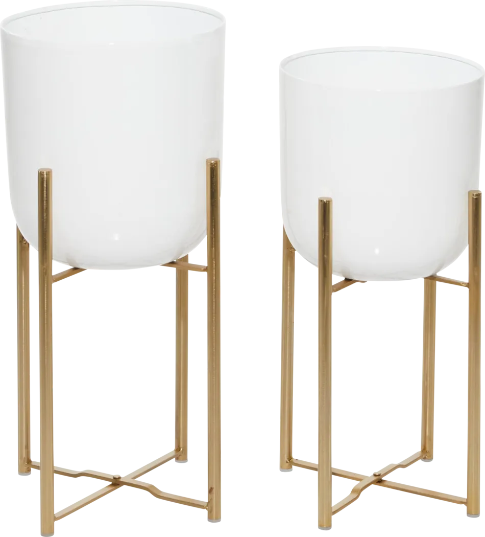 Allany White Planter, Set of 3 - Image 5