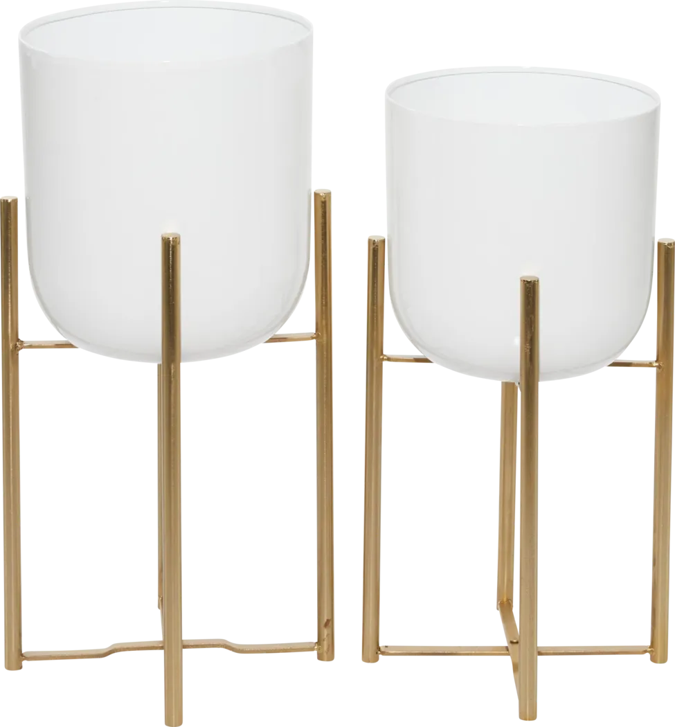 Allany White Planter, Set of 3 - Image 7