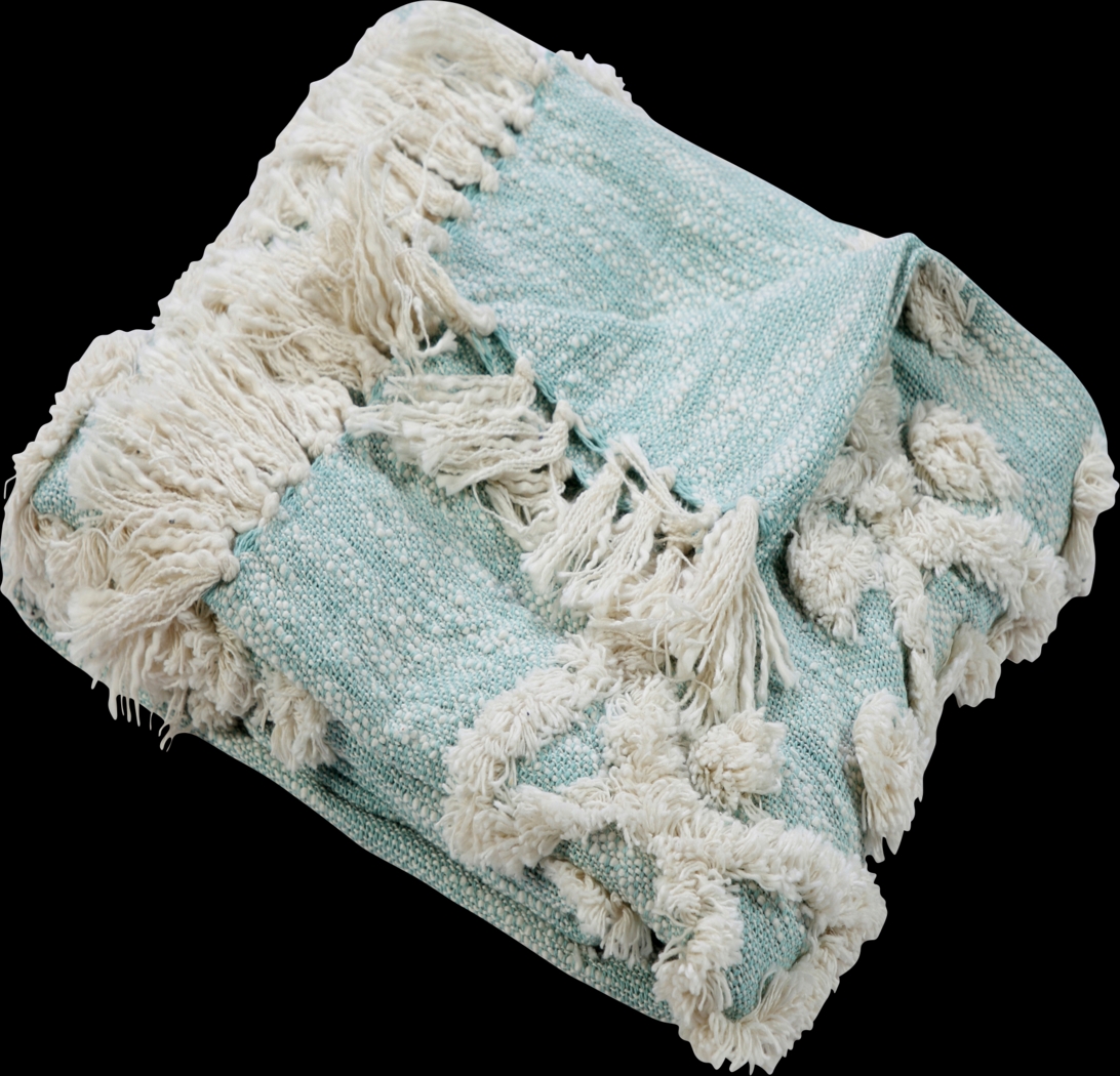 Allarts Blue Throw Blanket - Thumbnail - Image 3