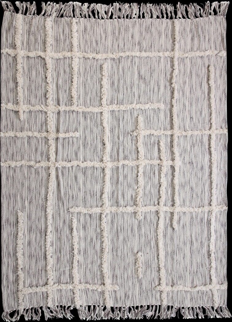 Allarts Gray Throw Blanket - Thumbnail - Image 1