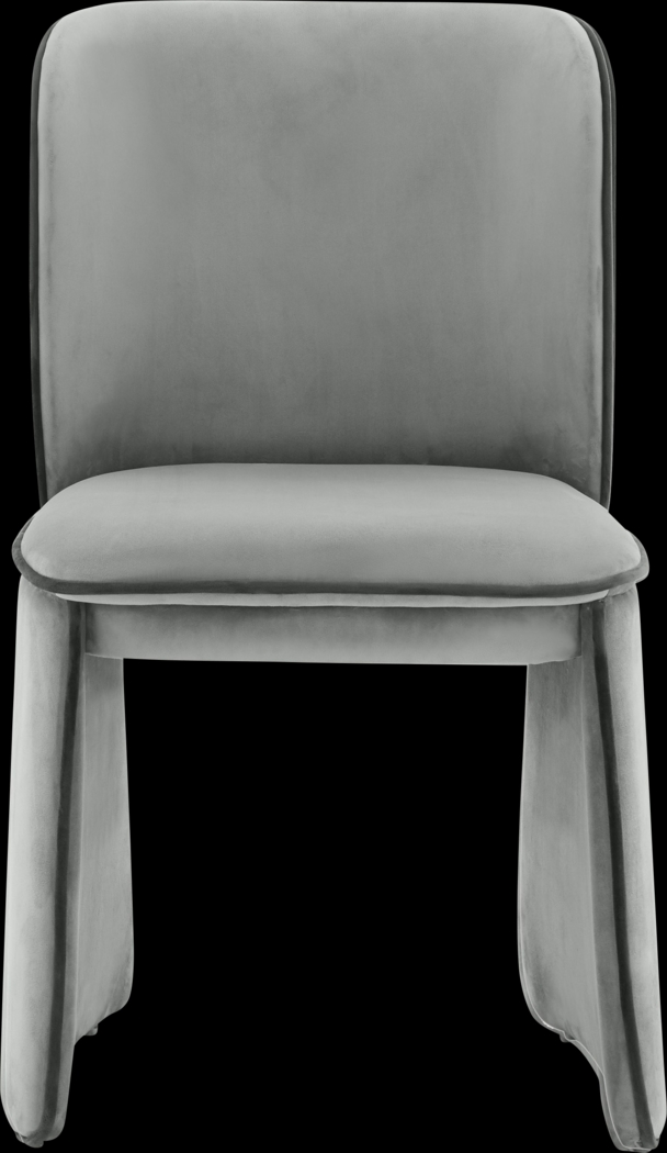 Allbee Gray Side Chair - Thumbnail - Image 3
