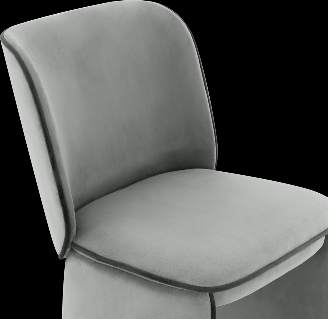 Allbee Gray Side Chair - Thumbnail - Image 5