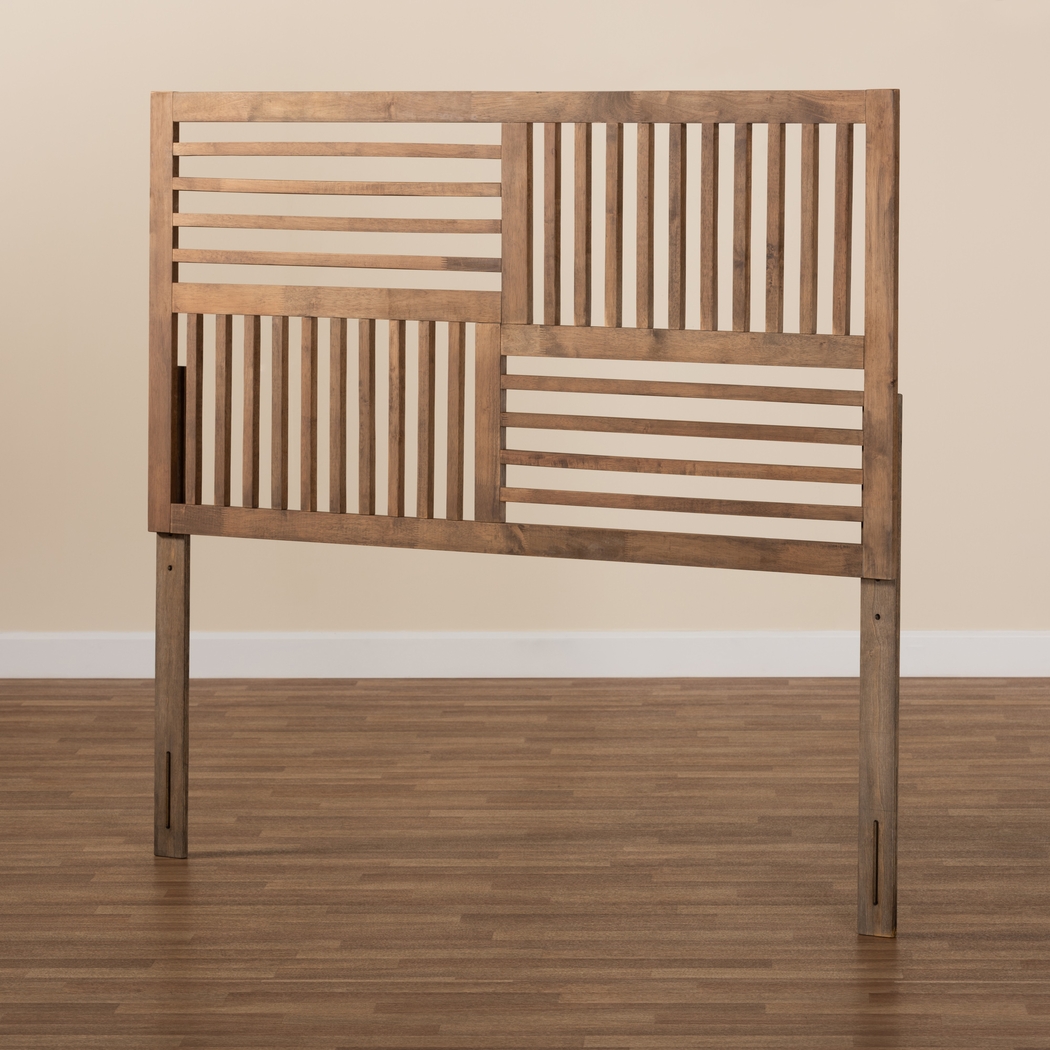 Allden Brown King Headboard - Thumbnail - Image 3