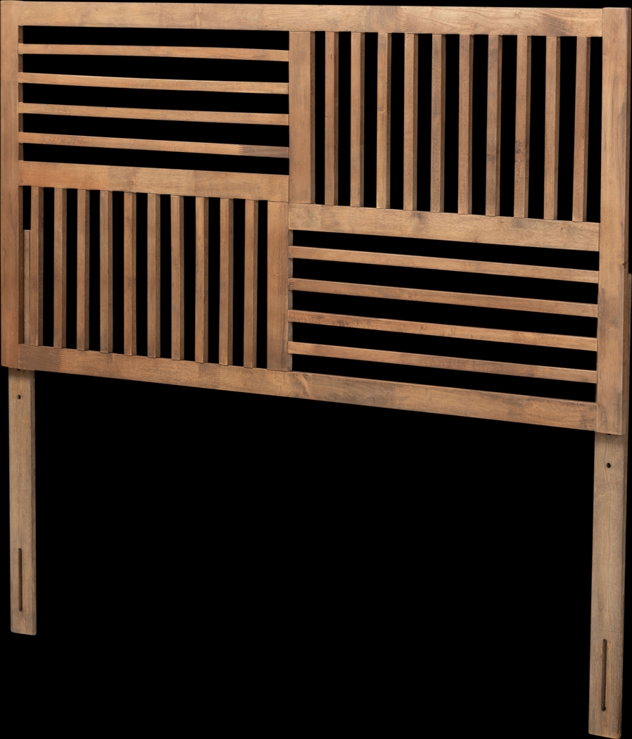 Allden Brown King Headboard - Thumbnail - Image 1