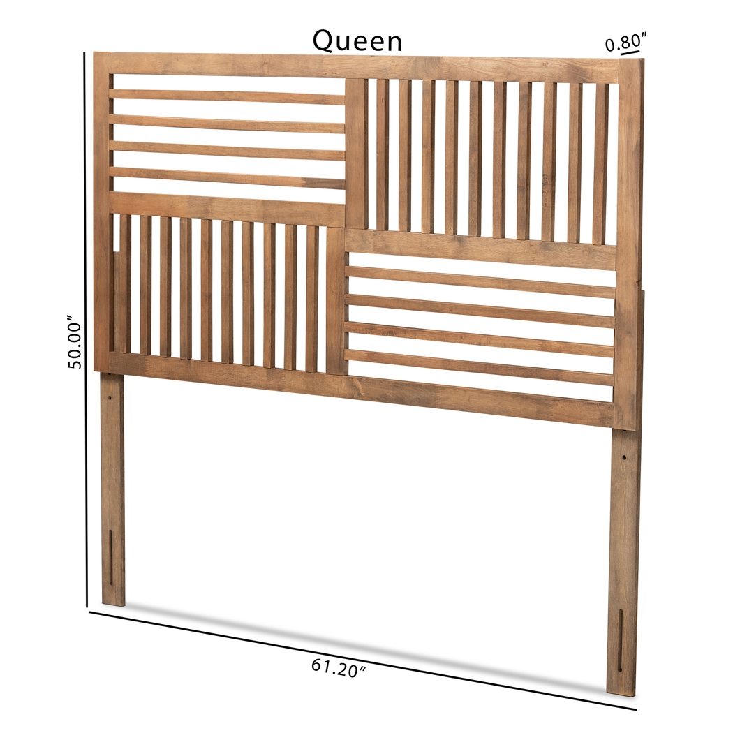 Allden Brown Queen Headboard - Thumbnail - Image 6