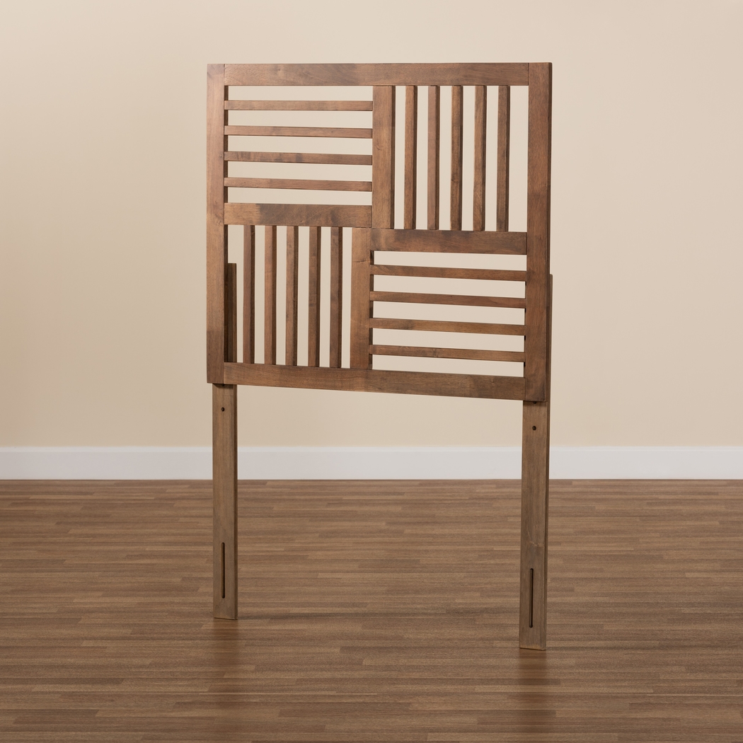 Allden Brown Twin Headboard - Thumbnail - Image 4