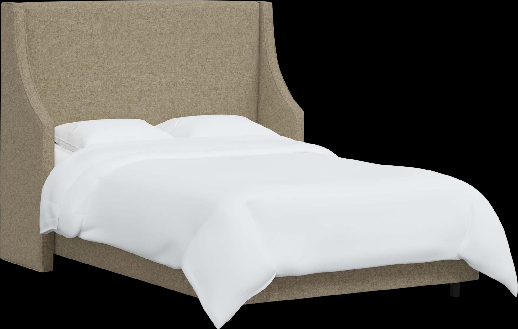 Alldenford Beige California King Bed - Thumbnail - Image 1