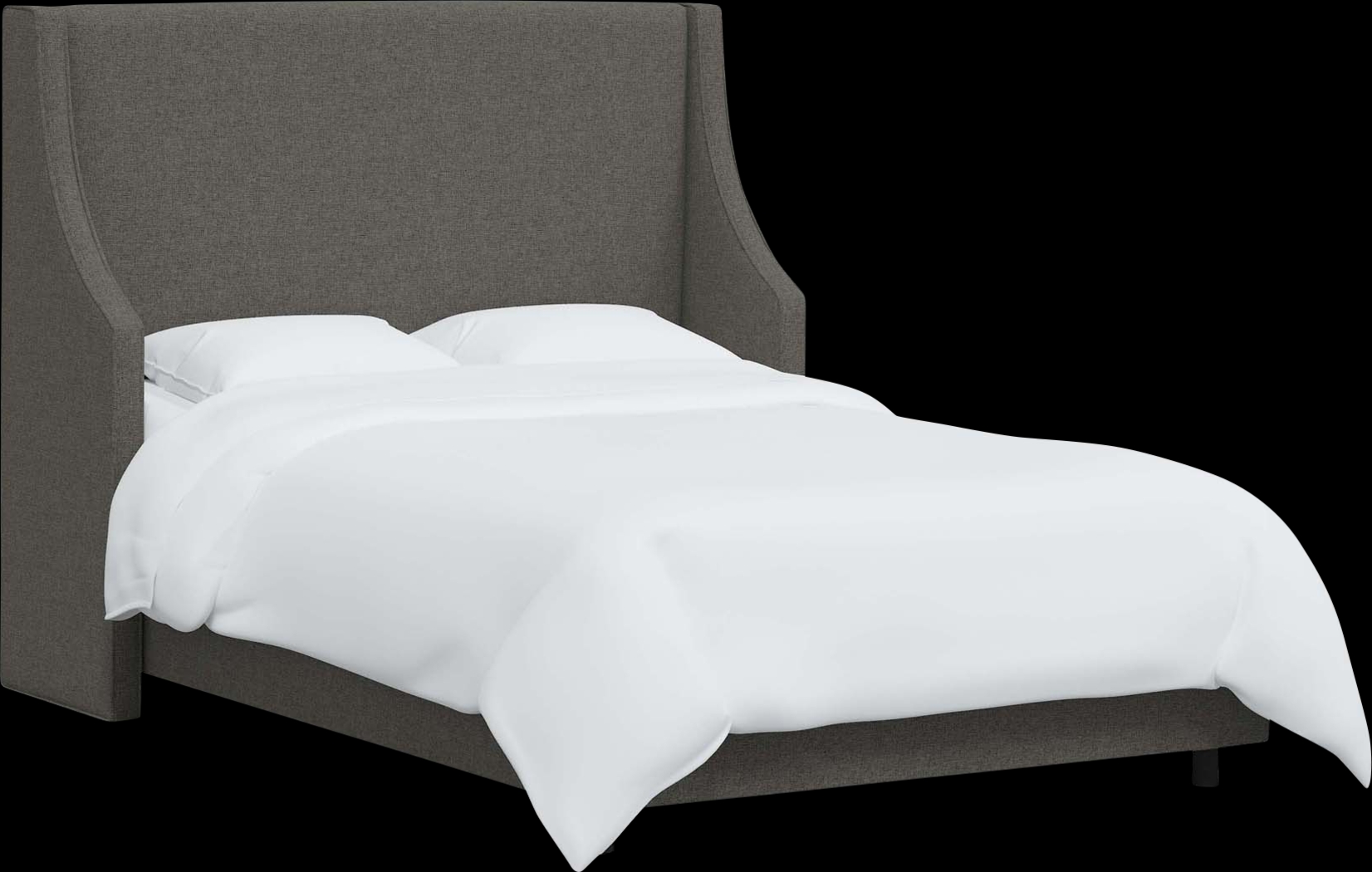 Alldenford Dark Gray King Bed - Thumbnail - Image 1