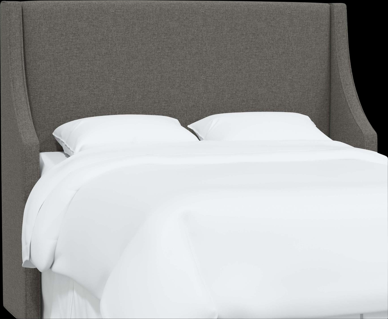 Alldenford Dark Gray Twin Headboard - Thumbnail - Image 1