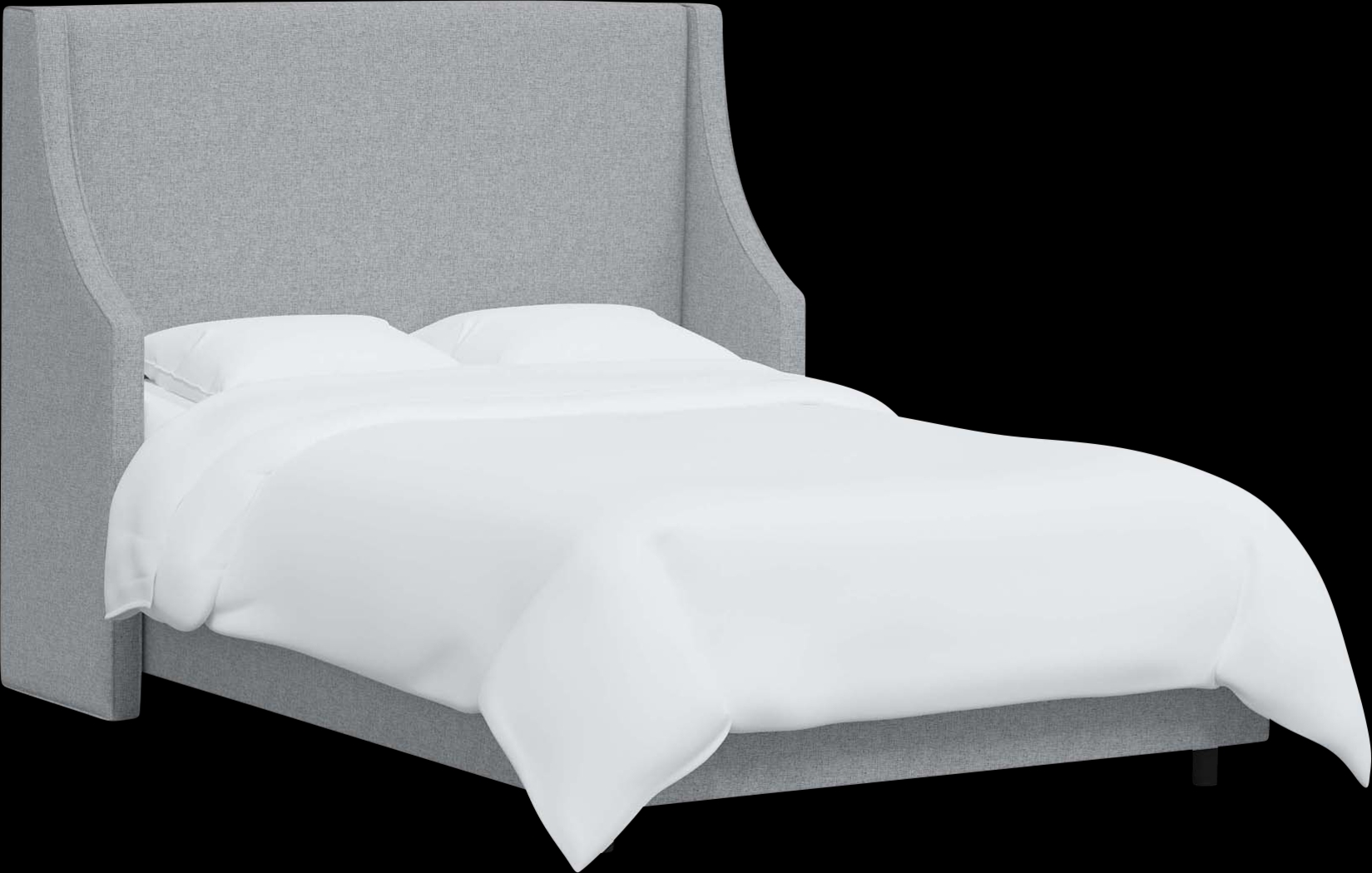 Alldenford Light Gray Full Bed - Thumbnail - Image 1