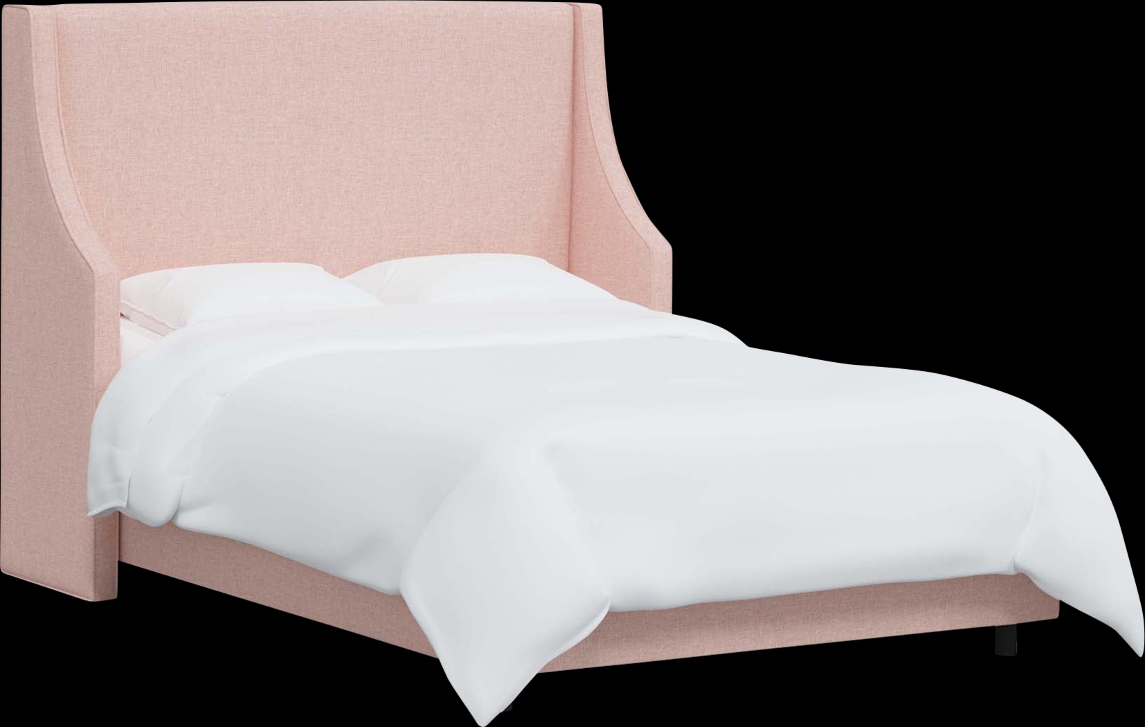 Alldenford Pink Queen Bed - Thumbnail - Image 1