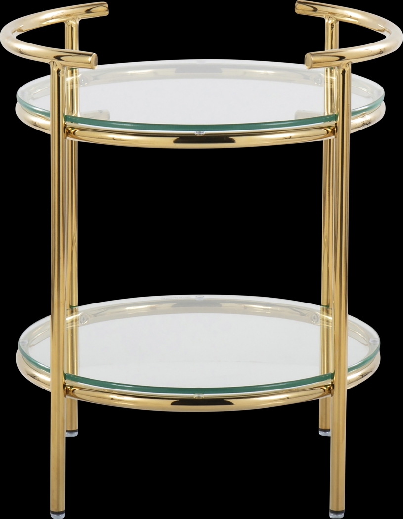 Alldershot Gold End Table - Thumbnail - Image 5