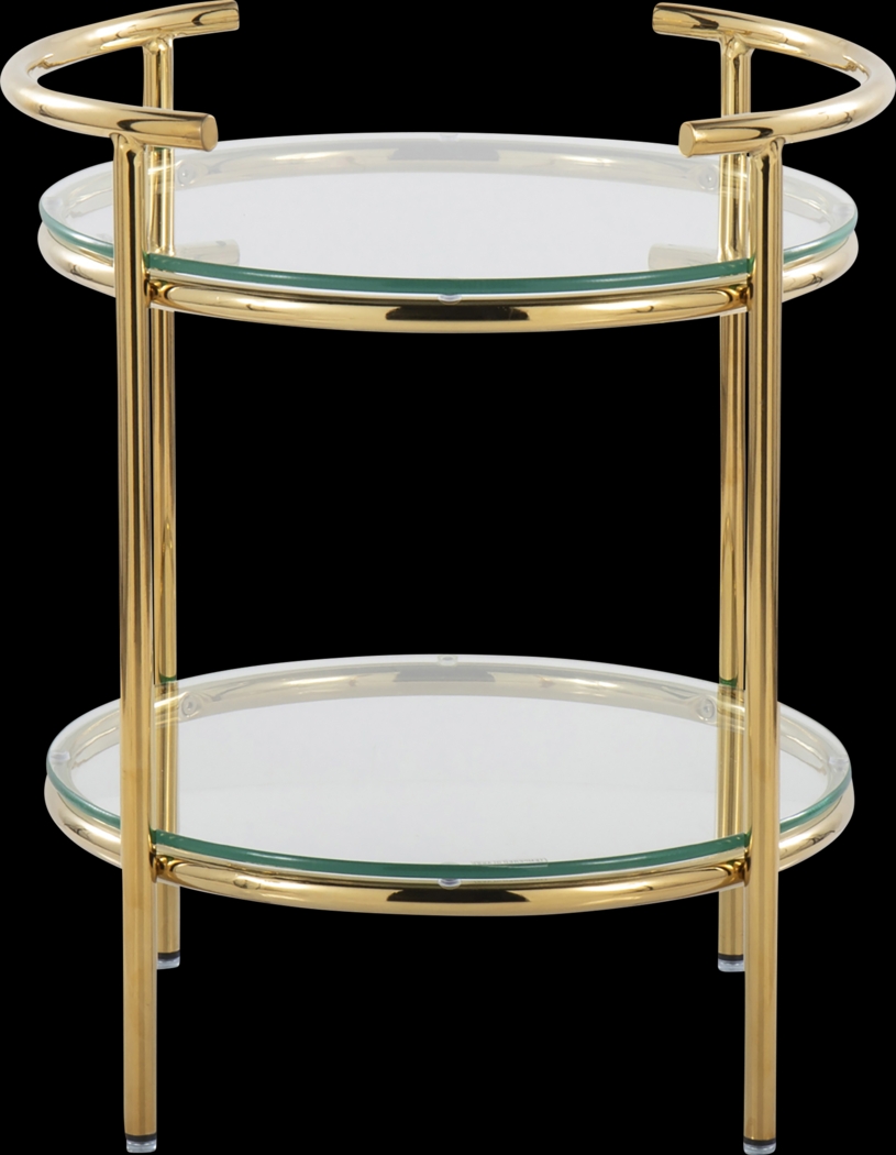 Alldershot Gold End Table - Thumbnail - Image 6