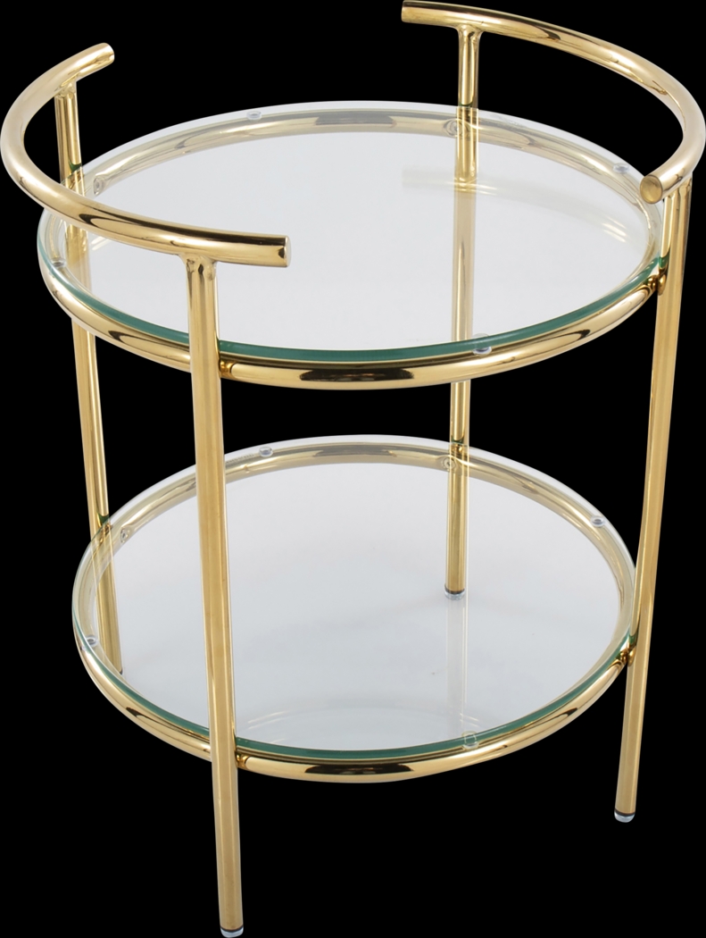 Alldershot Gold End Table - Thumbnail - Image 7