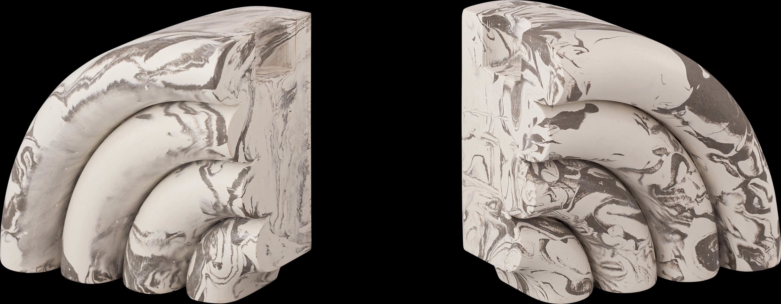 Alleah Gray Bookends, Set of 2 - Thumbnail - Image 2