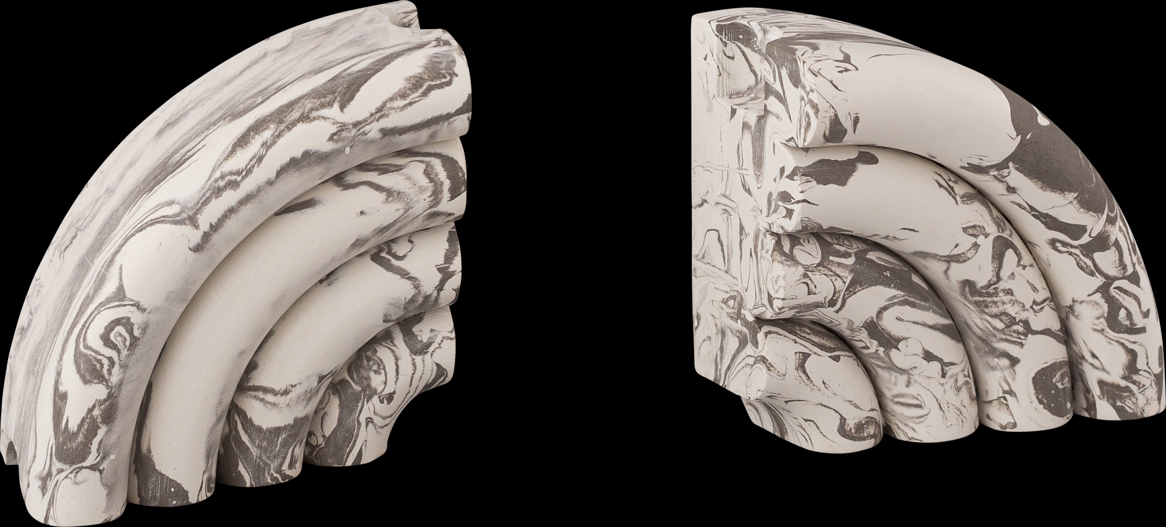 Alleah Gray Bookends, Set of 2 - Thumbnail - Image 4