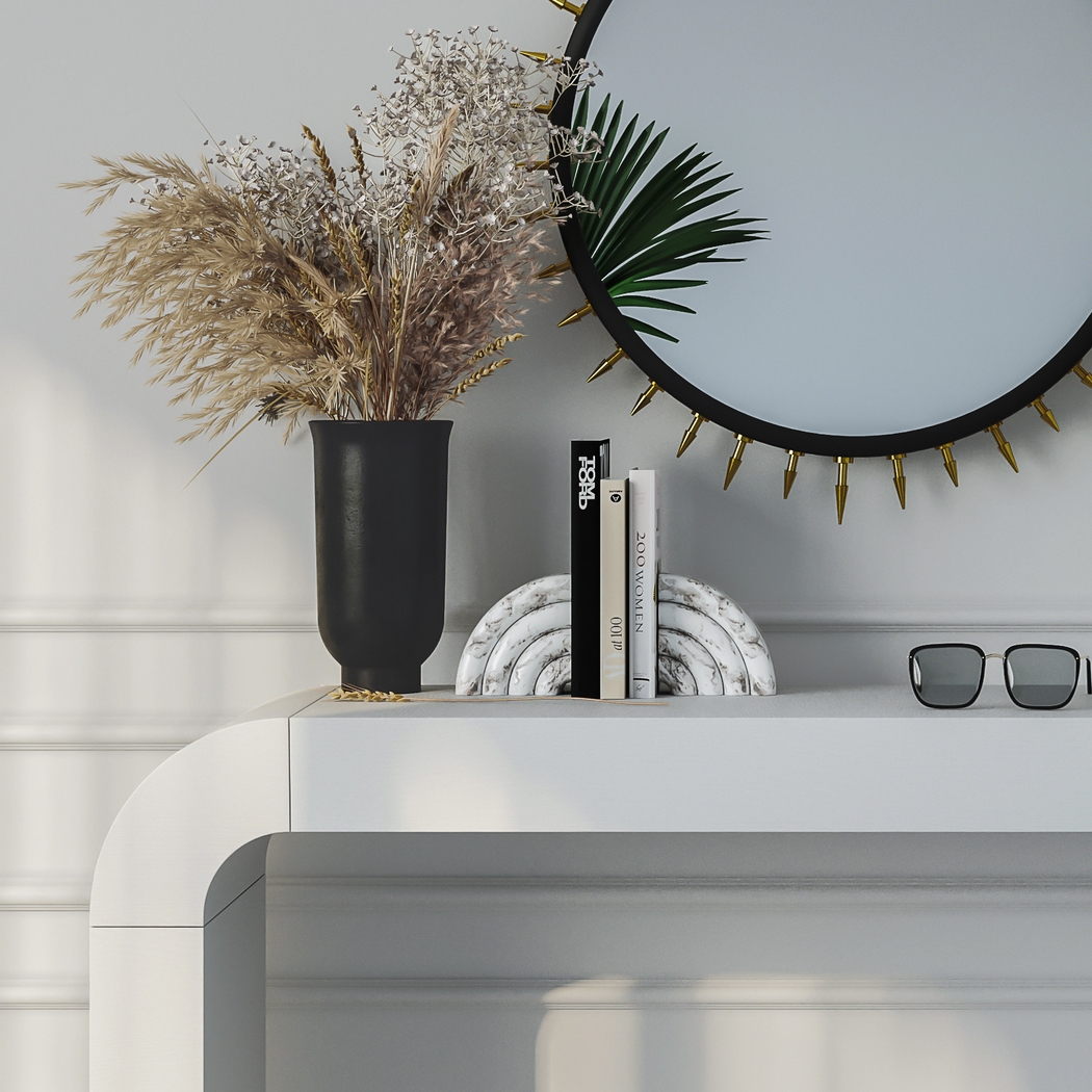 Alleah Gray Bookends, Set of 2 - Thumbnail - Image 5