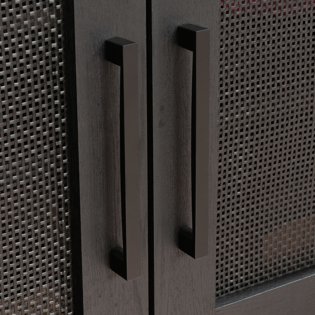 Allebach Black 62.5 in. Console - Thumbnail - Image 5