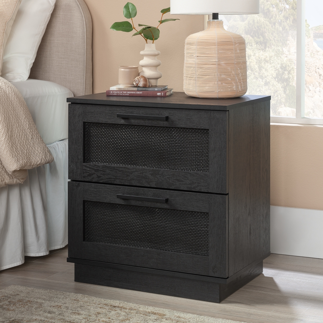 Allebach Black Nightstand - Thumbnail - Image 2