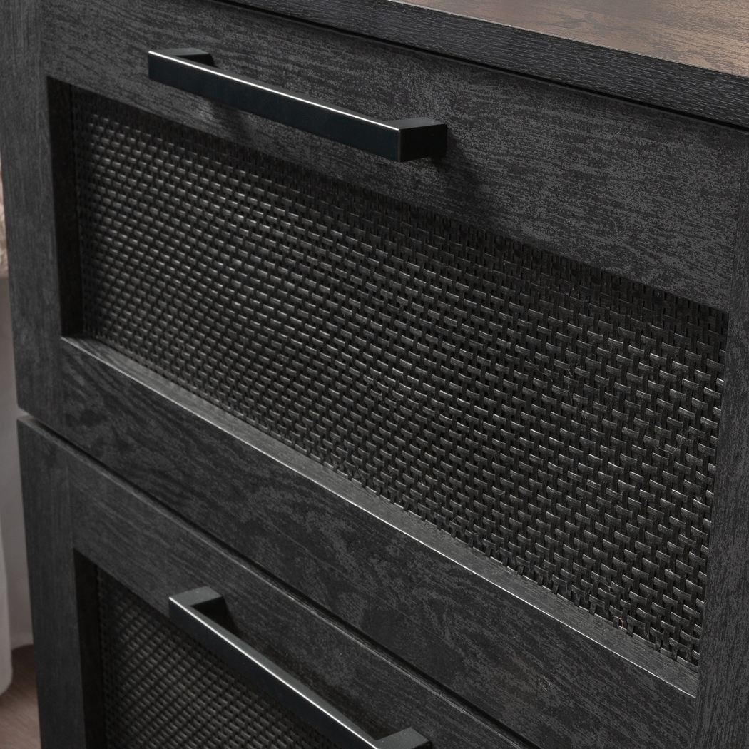 Allebach Black Nightstand - Thumbnail - Image 4