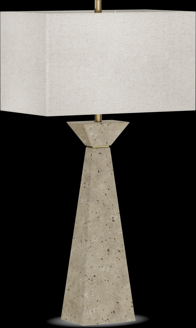 Allenby Point Cream Lamp - Thumbnail - Image 1