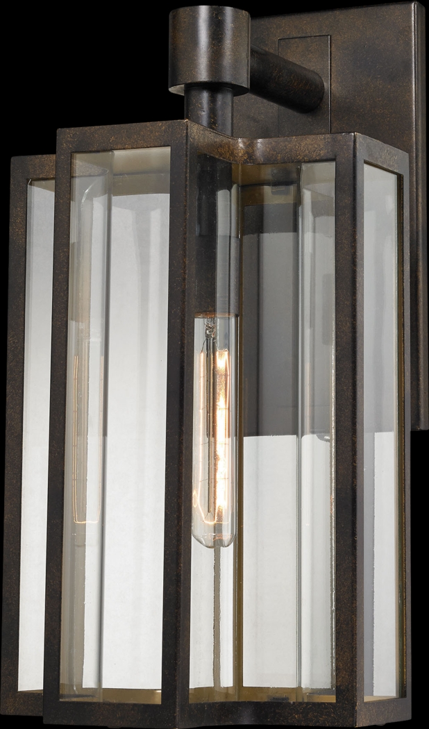 Allenwood Brown Large Outdoor Wall Sconce - Thumbnail - Image 1