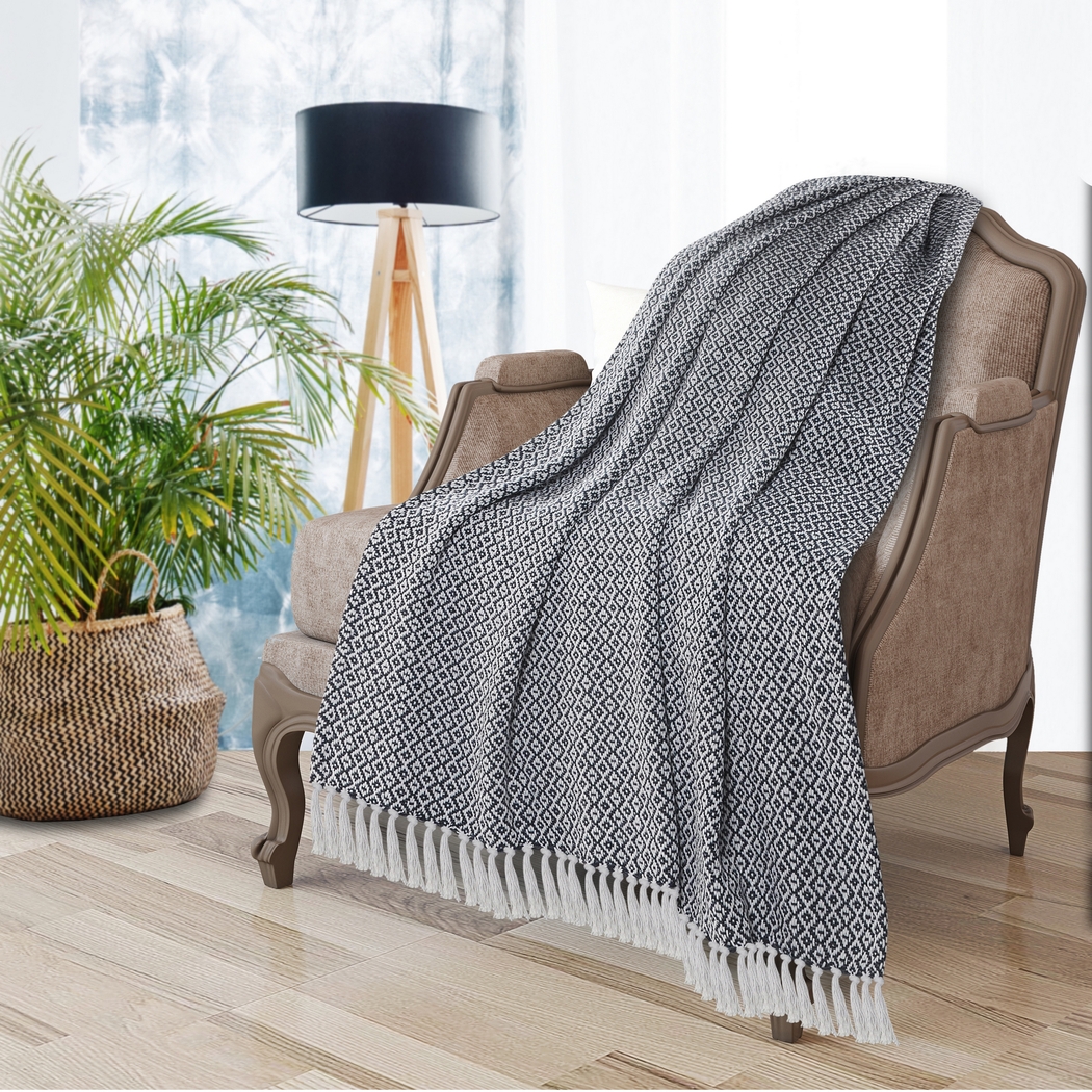 Allerbel Blue Throw Blanket - Thumbnail - Image 6