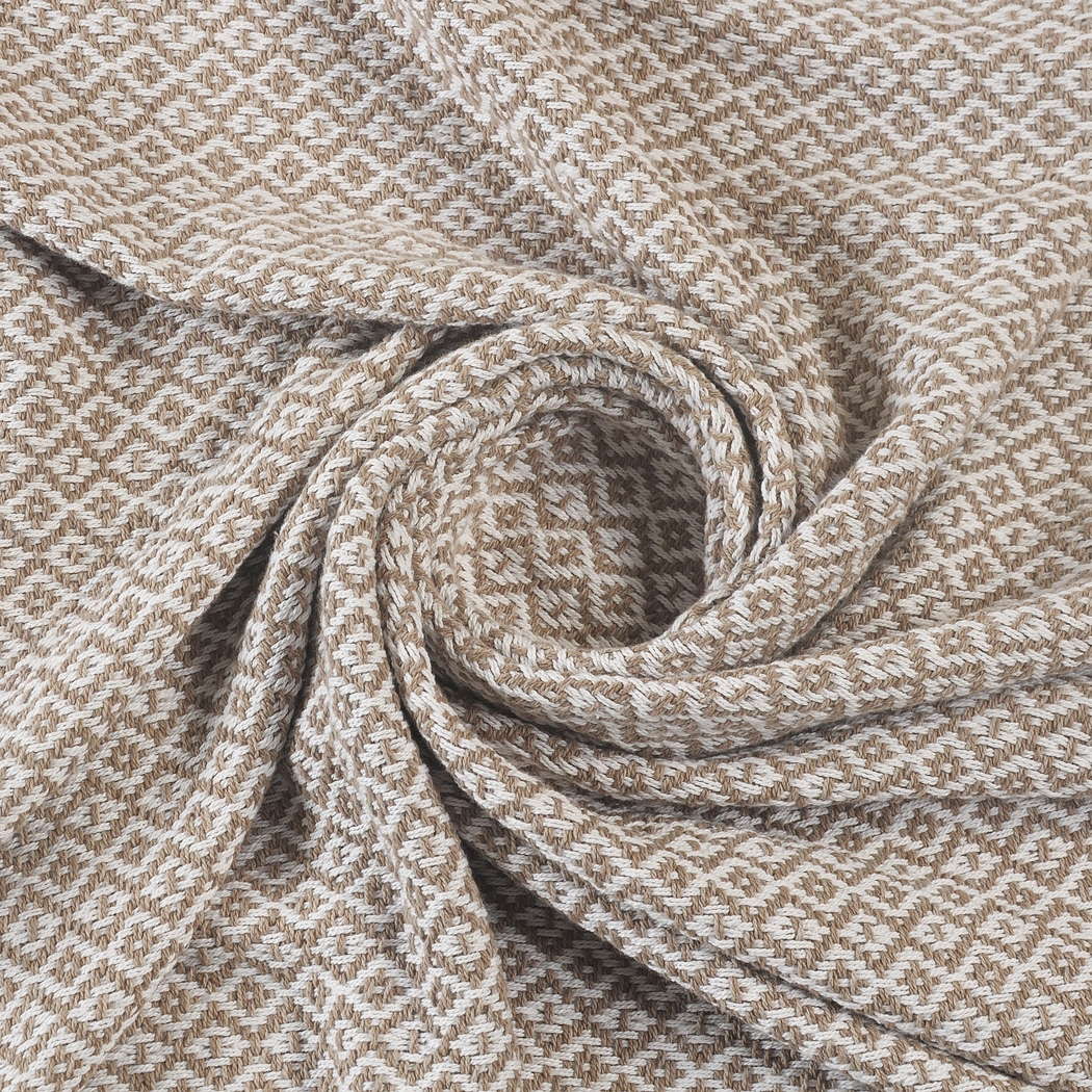 Allerbel Tan Throw Blanket - Thumbnail - Image 4
