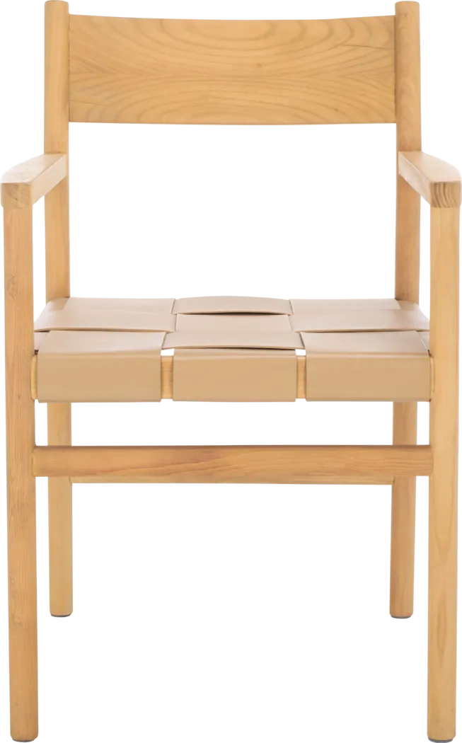 Allercam Natural/Tan Dining Chair - Thumbnail - Image 4