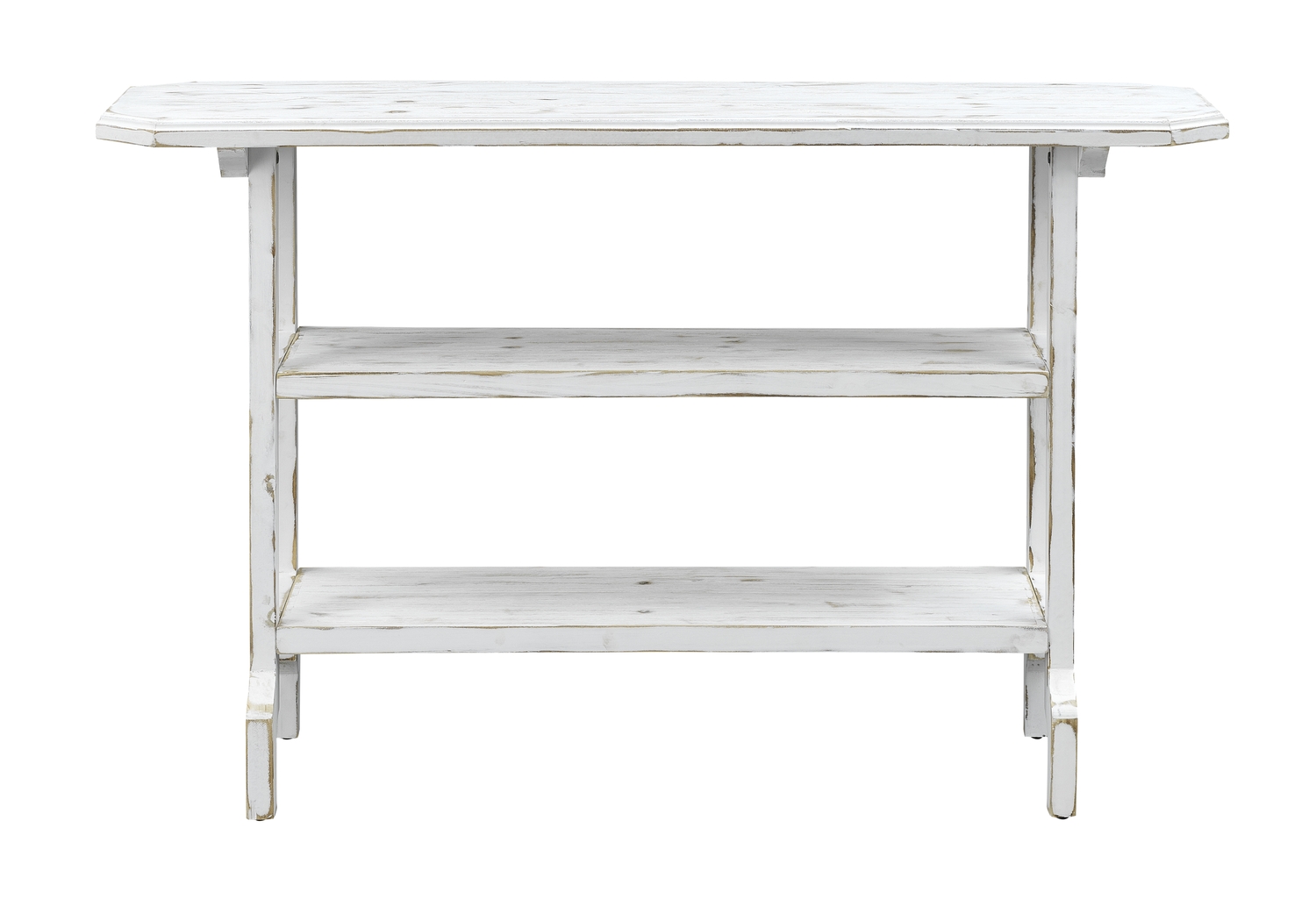 Allerna White Sofa Table - Thumbnail - Image 2