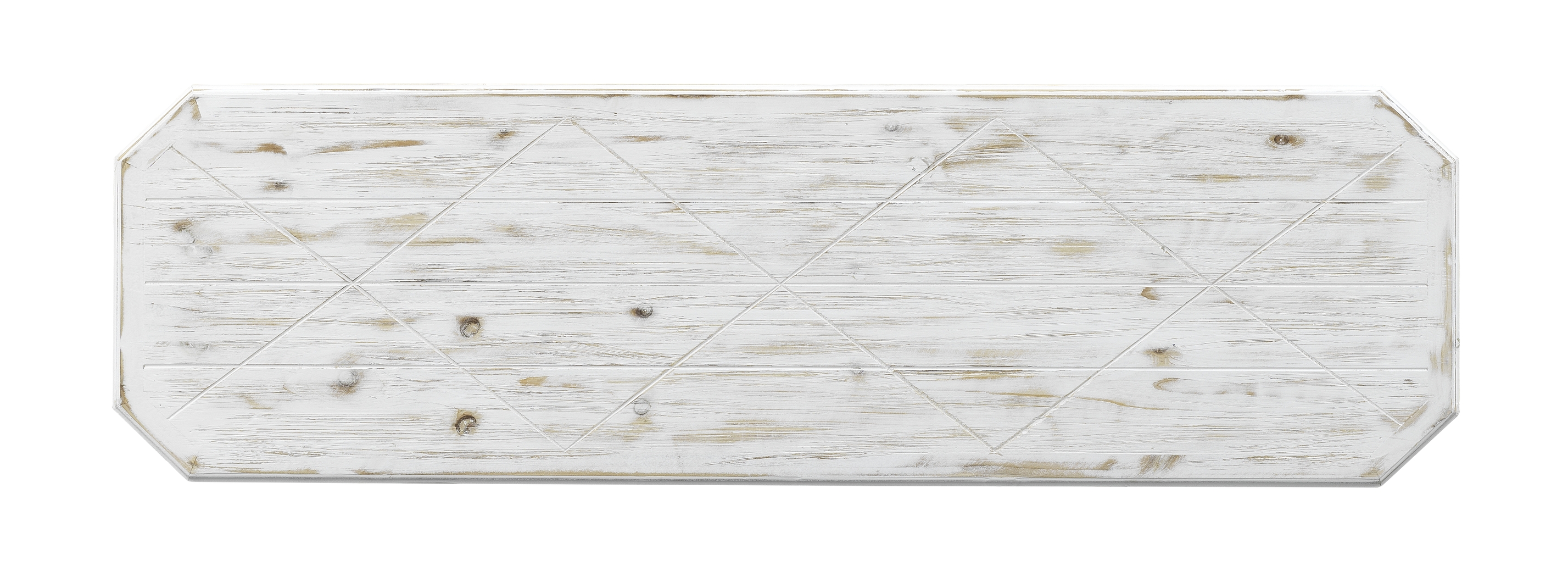 Allerna White Sofa Table - Thumbnail - Image 3