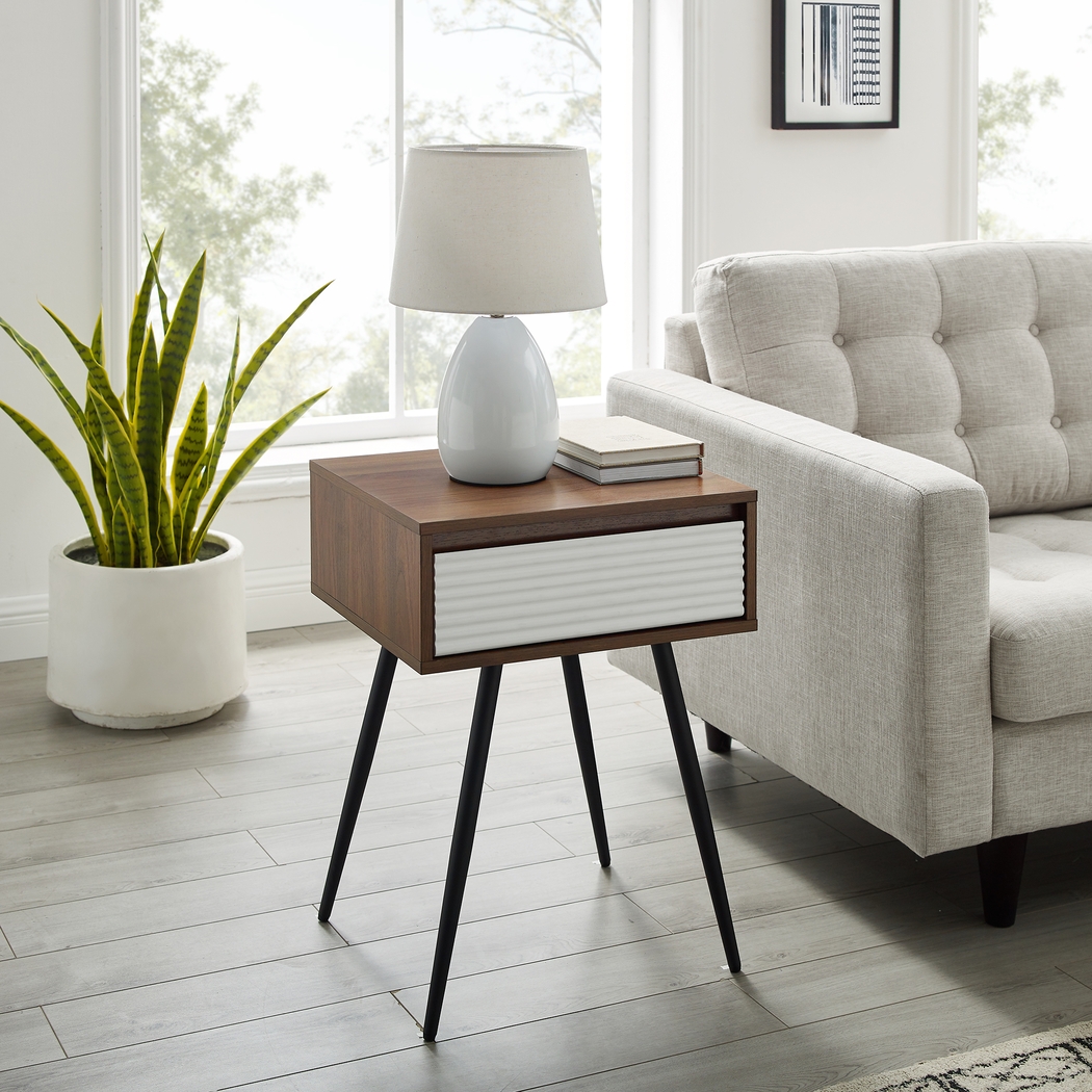 Allerton Walnut Side Table - Thumbnail - Image 5