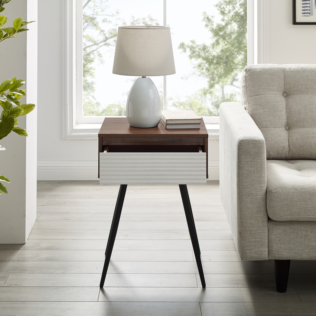 Allerton Walnut Side Table - Thumbnail - Image 7