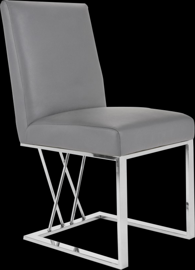Allforth Gray Dining Chair - Thumbnail - Image 1