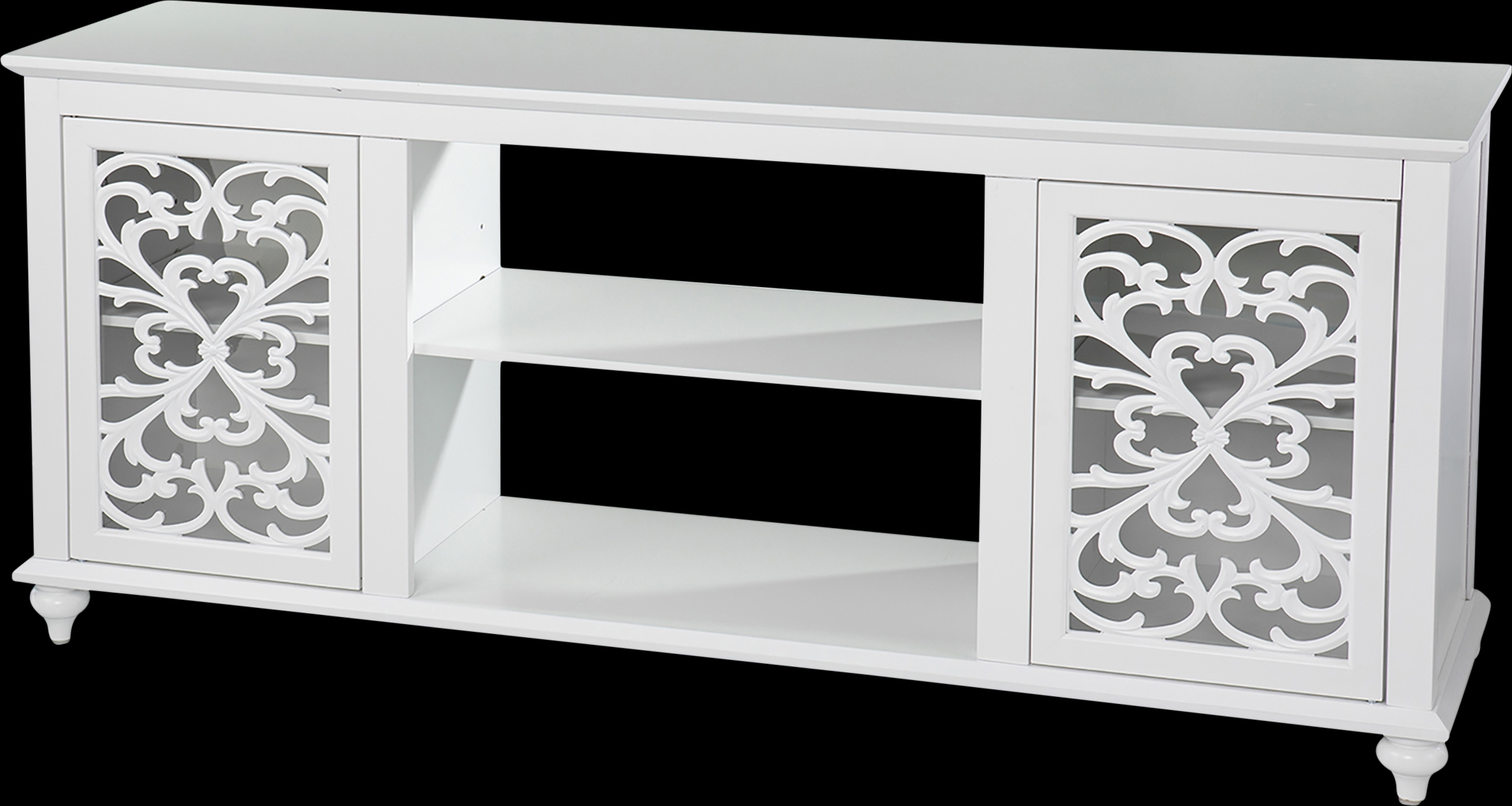 Allgehenny White 58 in. Console - Thumbnail - Image 1