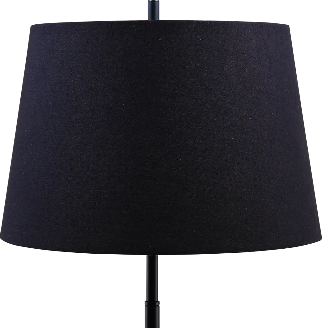Alliare Black Floor Lamp - Thumbnail - Image 4