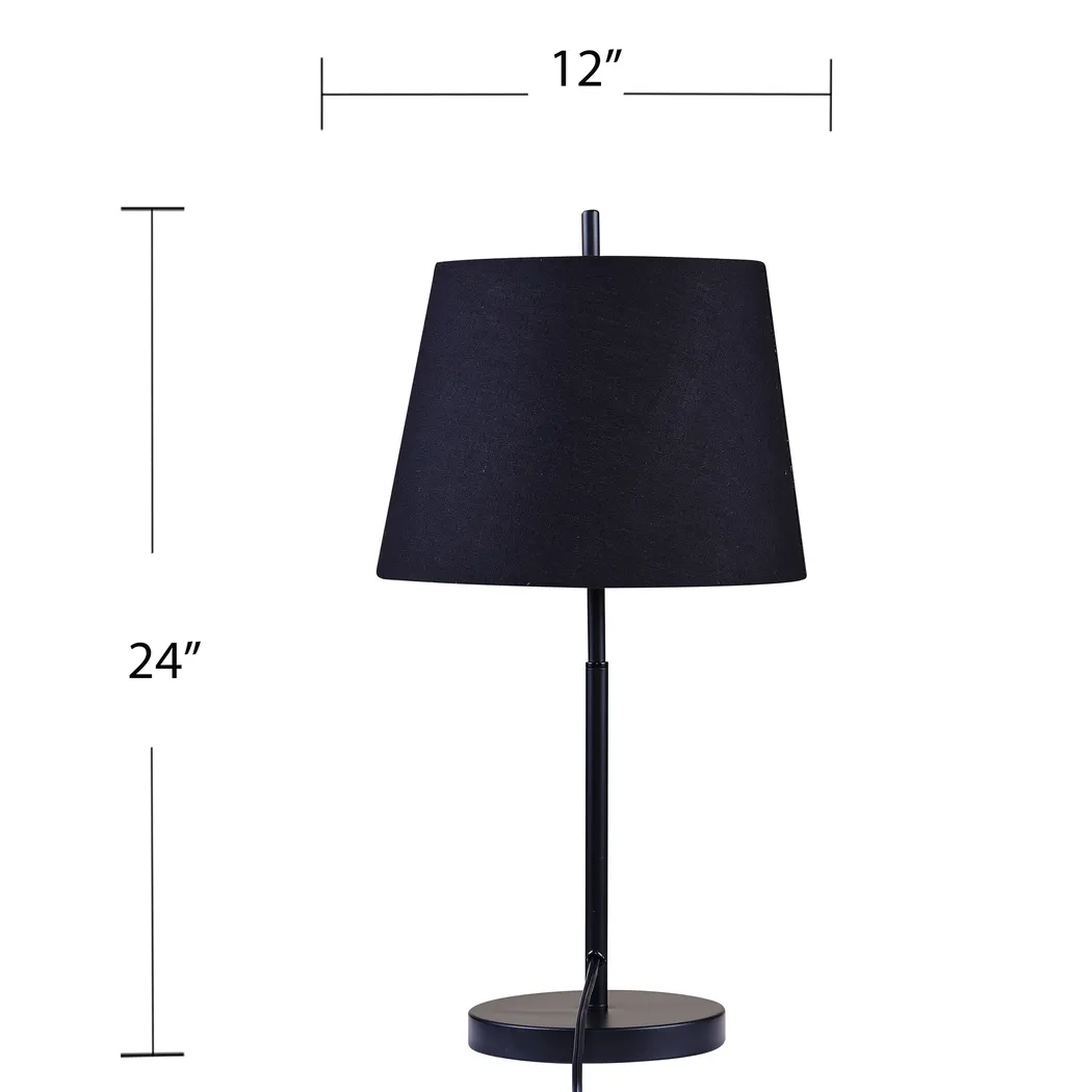 Alliare Black Lamp - Thumbnail - Image 8