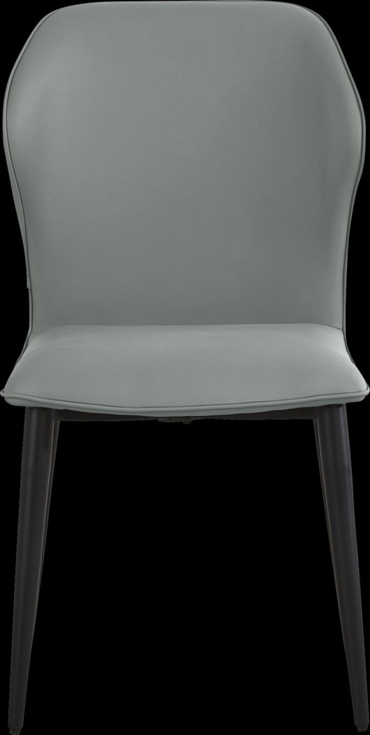 Allici Charcoal Side Chair - Thumbnail - Image 2