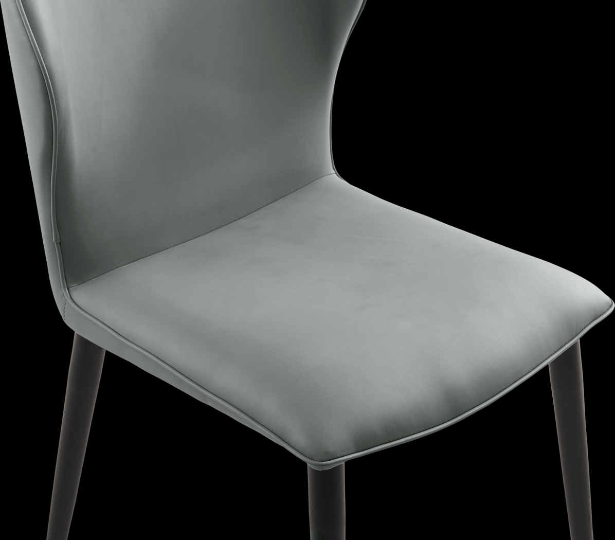 Allici Charcoal Side Chair - Thumbnail - Image 3